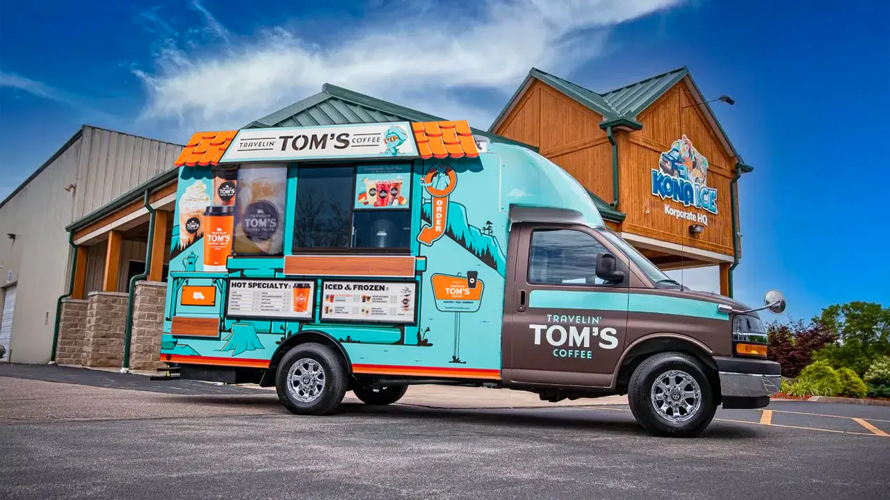 Kona Ice Founder Launches Travelin' Tom's Coffee Truck | Mobile Coffee ...