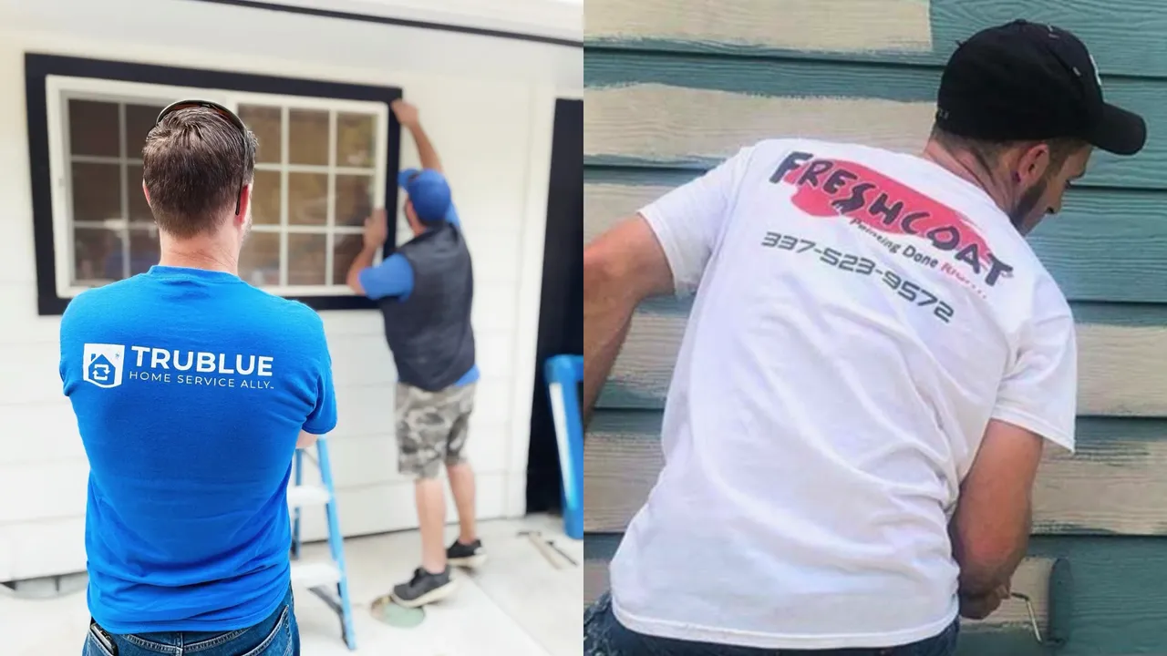 Photo of TruBlue and Fresh Coat team members