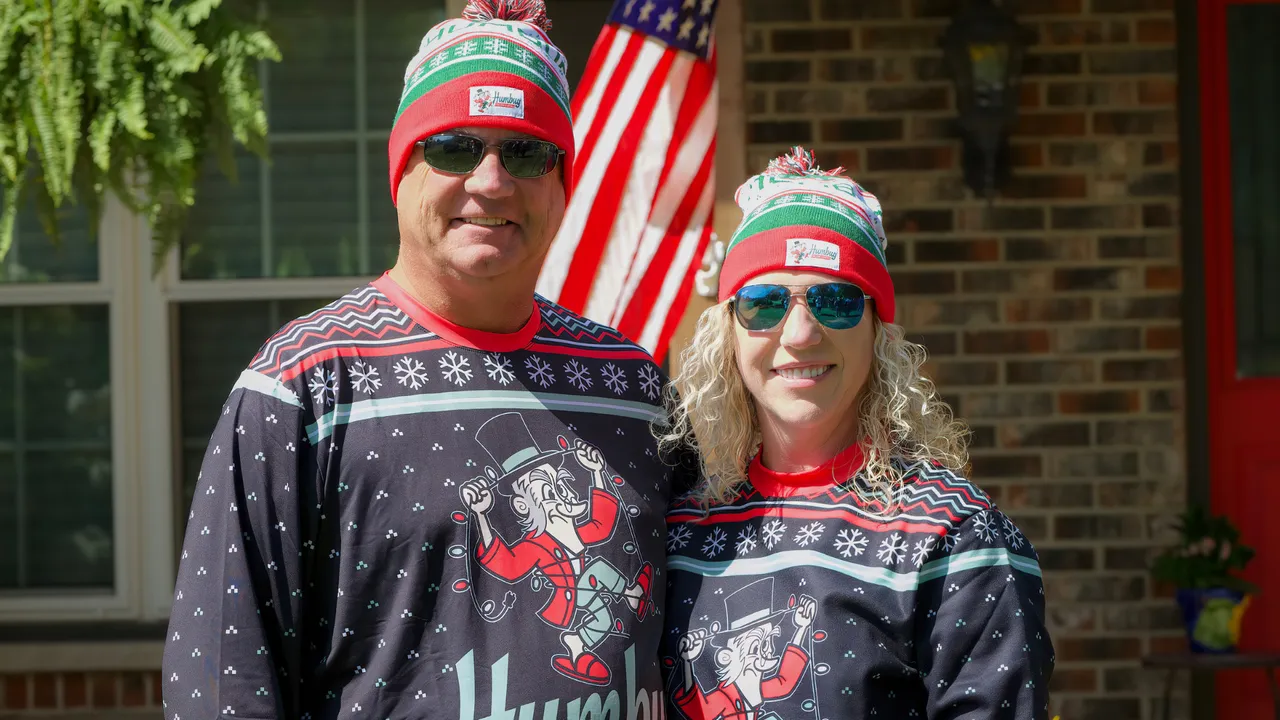 Photo of Hunters-Humbug franchisees Robert and Karen Hoffman