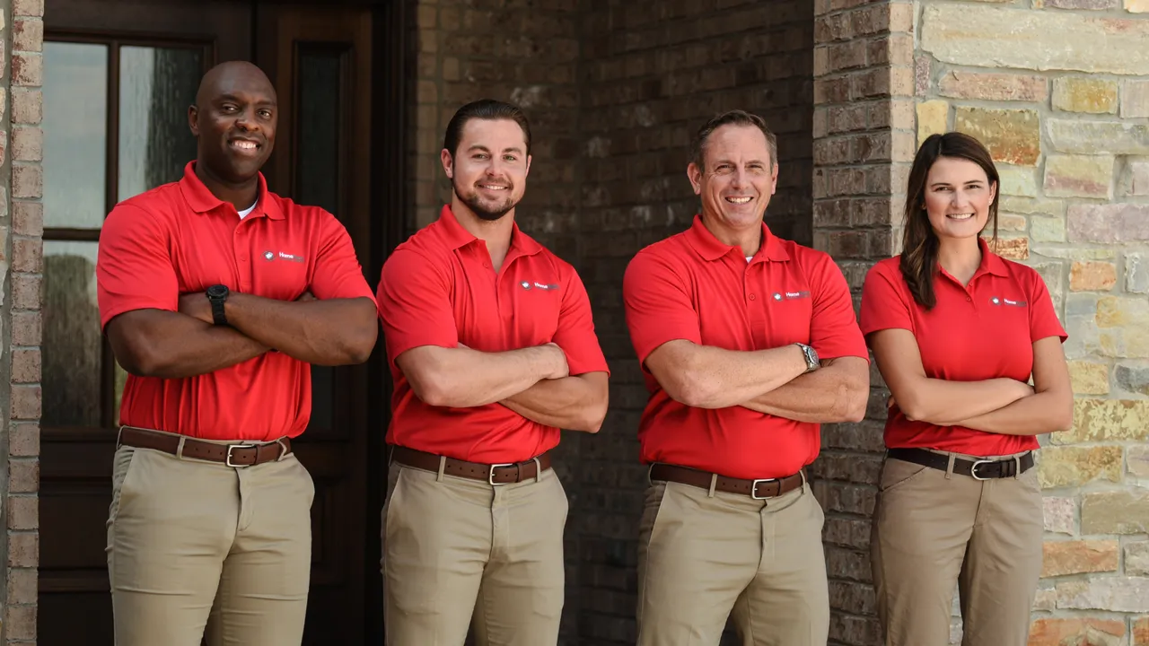image of 4 home team employees franchise