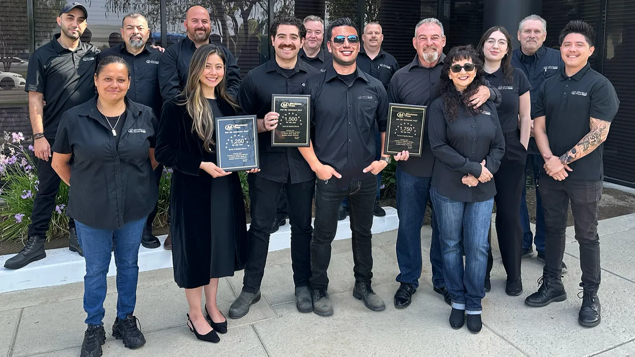 The Brown Family and team at Minuteman Press in Rancho Cucamonga, CA.