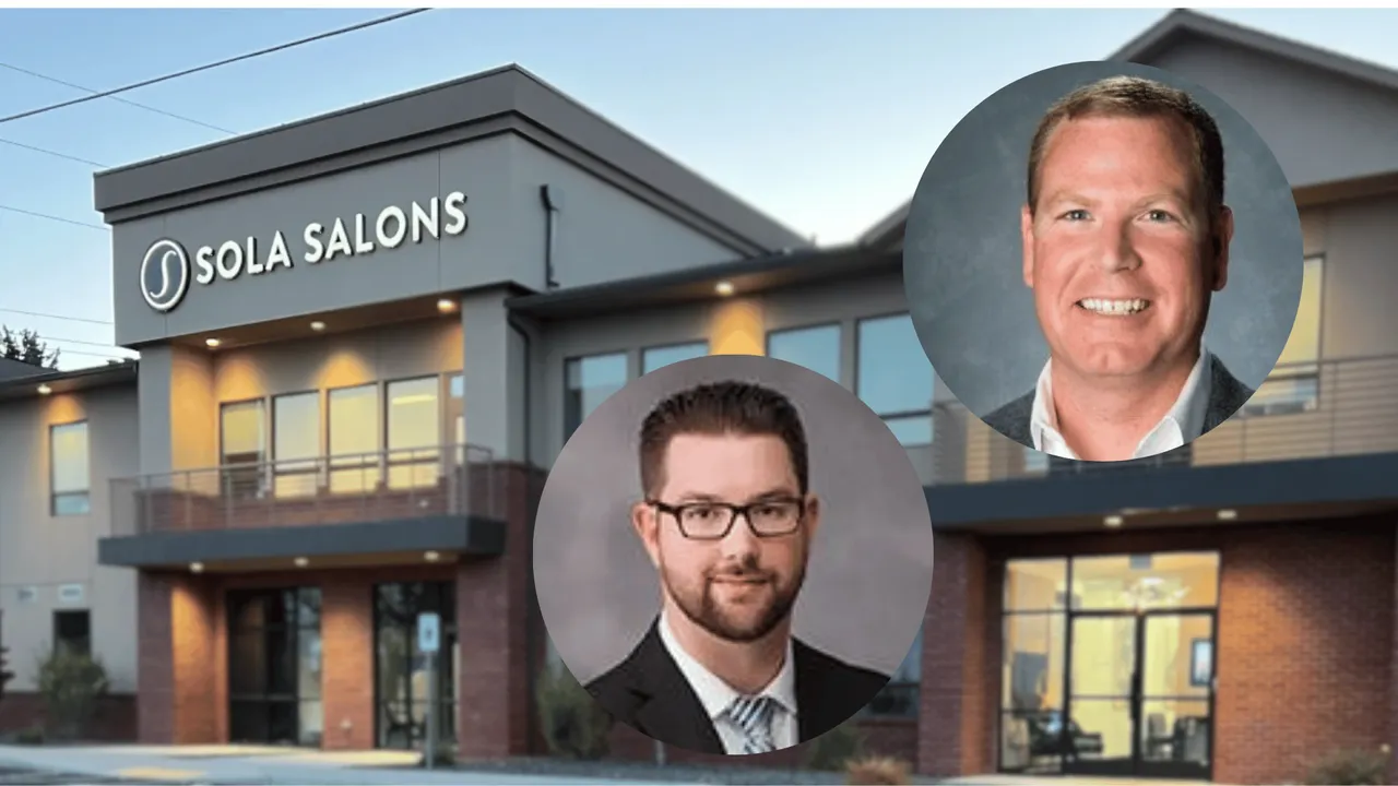 image of sola salons franchisees marc barber and wesley staples 