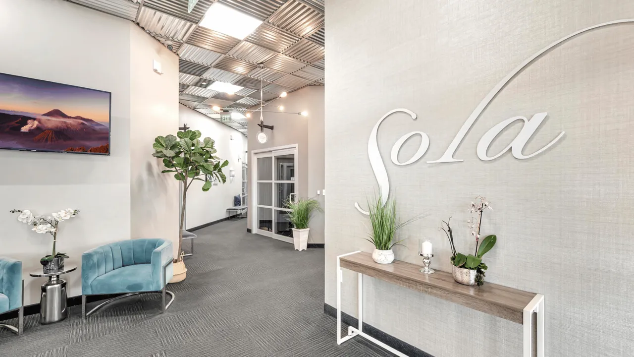 image of sola salons interior franchise spa