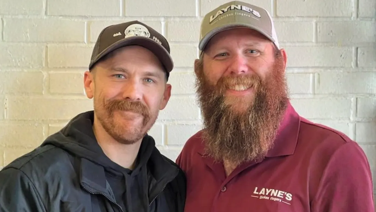 image of Laynes Chicken Franchise owners MOOYAH Josh bergeson and Luke Bergeson 