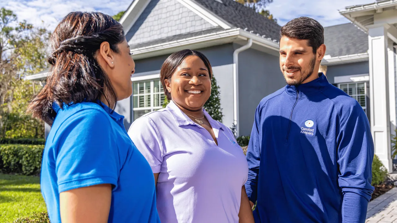 image of comfort keepers franchise record growth, franchisees.