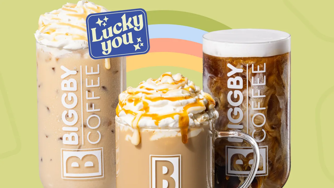BIGGBY® COFFEE Welcomes Spring With Festive Irish Cream, Brown Sugar Creations and Seasonal Perks