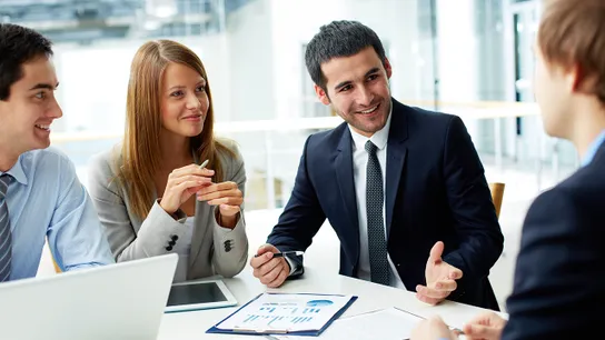 Business people in a meeting