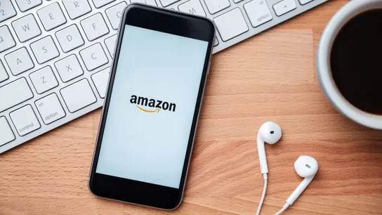 Amazon app on a phone