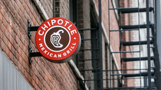 Chipotle store sign