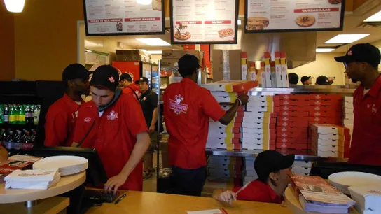 location toppers pizza franchise