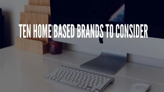 Top 10 home-based franchises