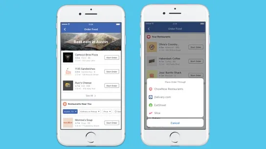 Facebook, Food Delivery, Franchise News