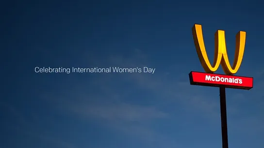 Why McDonald’s is Flipping Its Arches for international women's day