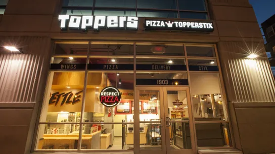 Toppers Pizza franchise restaurant