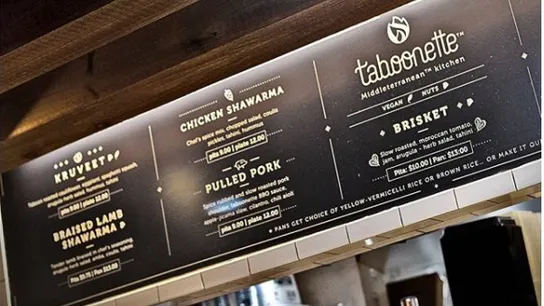 Taboonette Middleterranean Kitchen Awarding Franchise Deals