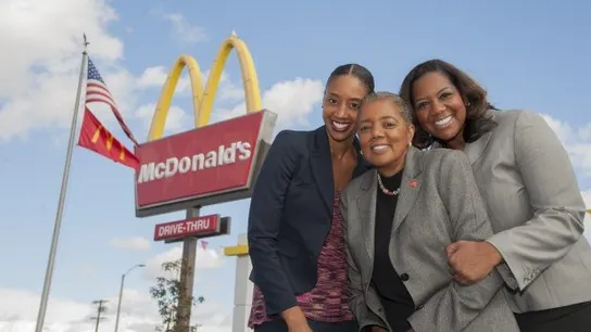 The owners of 13 McDonald's franchises.