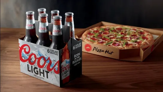 Pizza Hut Pizza and Beer Delivery 