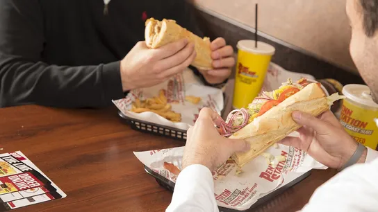 Penn Station Franchise sub sandwich