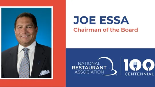 Joe Essa, Wolfgang Puck, National Restaurant Association