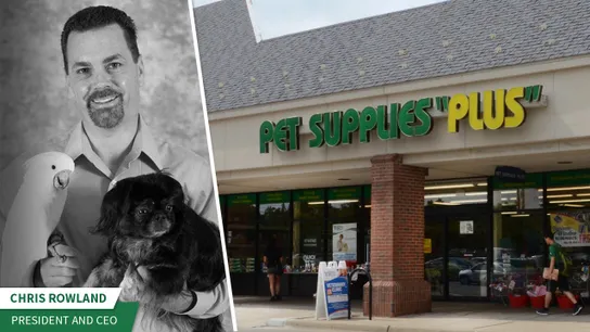Pet Supplies Plus, Chris Rowland, legacy brands, top pet franchise