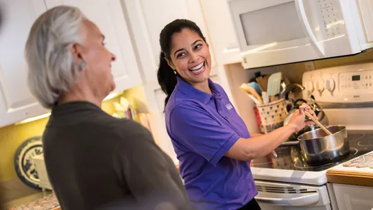 Senior Helpers franchising caregiver