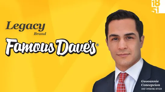 Famous Dave's, legacy brand, barbeque franchise, full-service restaurant franchise