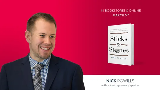 Nick Powills, Sticks & Stones, book debut, Inc. Magazine, 1851 Franchise publisher