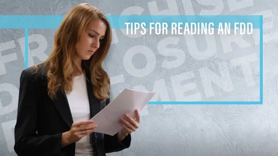 reading an FDD, FDD, FDD tips, Franchise disclosure document