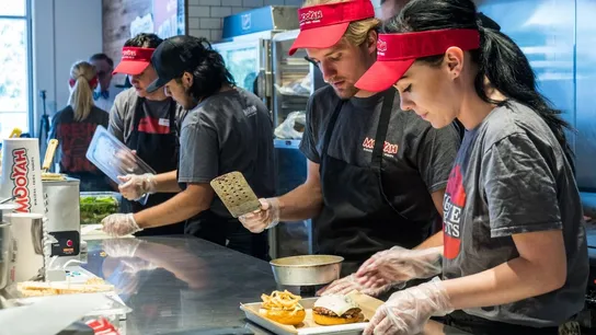 MOOYAH, burgers, franchise,, Missouri, restaurant, Northwest Missouri State University