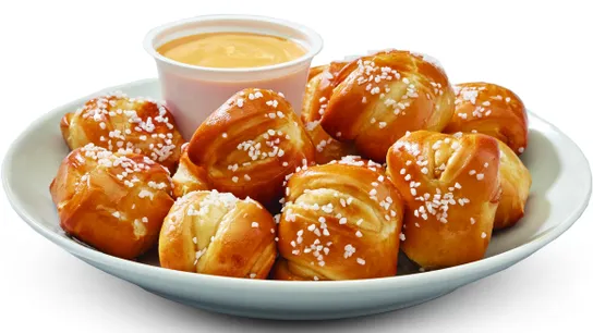 pretzel bites, Toppers, pretzel, menu, food, restaurant, franchise