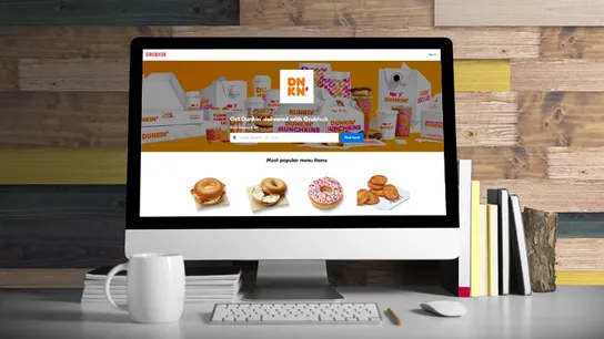 dunkin, grubhub, delivery, franchise