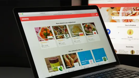 grubhub, website, new food economy, url, domain, purchase