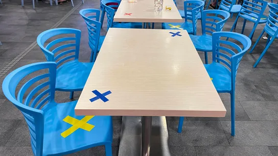 Social Distancing Restaurant