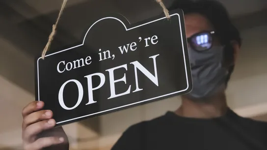 business reopening