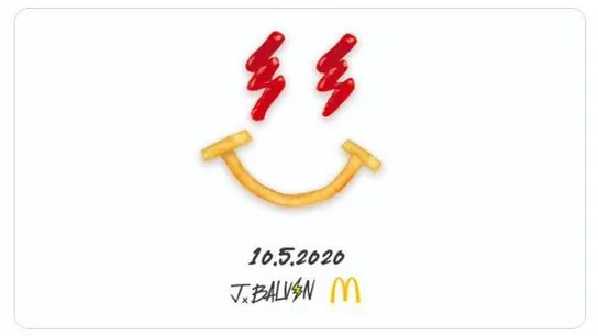 j balvin mcdonald's