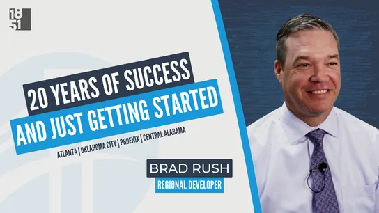 Brad Rush, Regional Developer of Jan-Pro. 20 years of success and he's just getting started!