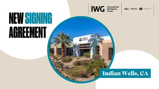 IWG Signs Agreement for New HQ Location in Indian Wells, California
