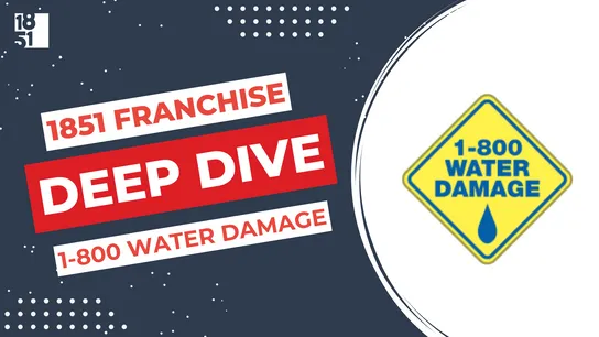 Franchise Deep Dive: 1-800 Water Damage Franchise Costs, Fees, Profit and Data