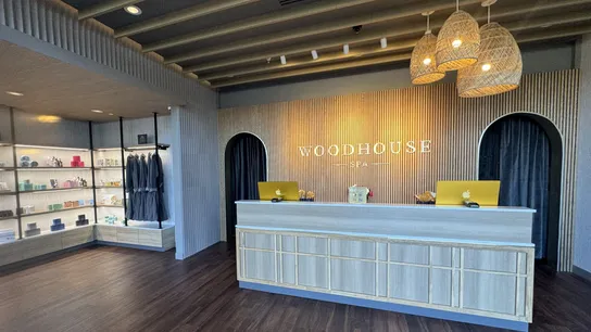 Photo of front desk of Woodhouse Spa