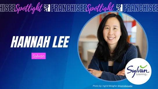 Franchisee Spotlight with Hannah Lee and Sylvan Learning Logo