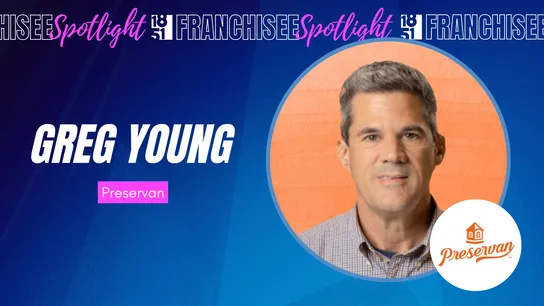 Franchisee Spotlight with Greg Young and Preservan Logo