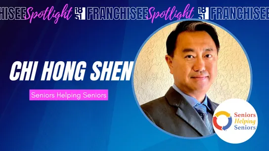 Franchisee Spotlight with Chi Hong Shen and Seniors Helping Seniors Logo