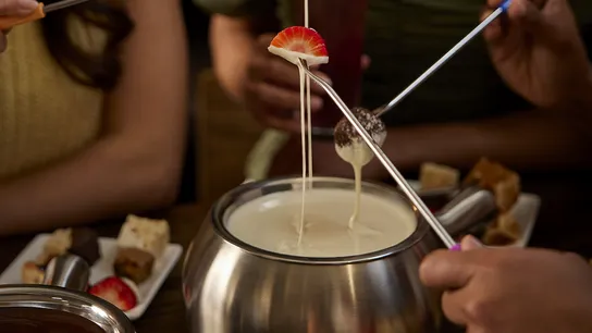 Photo of Melting Pot white chocolate fondue