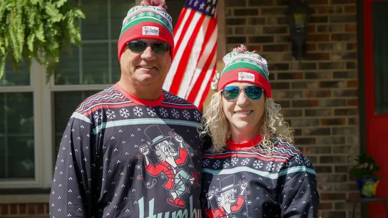 Photo of Hunters-Humbug franchisees Robert and Karen Hoffman