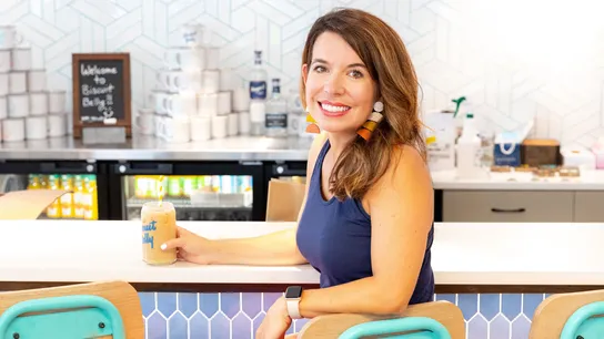 image of a founder of buscuit belly franchise coffee and bakery business lauren coulter