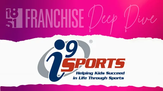 Franchise Deep Dive graphic with i9 Sports logo
