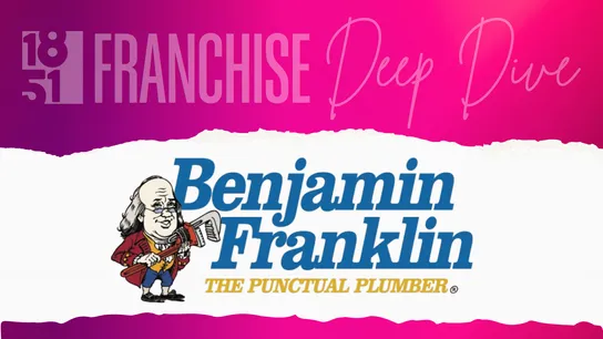 franchise information and financial graphic image of benjamin franklin