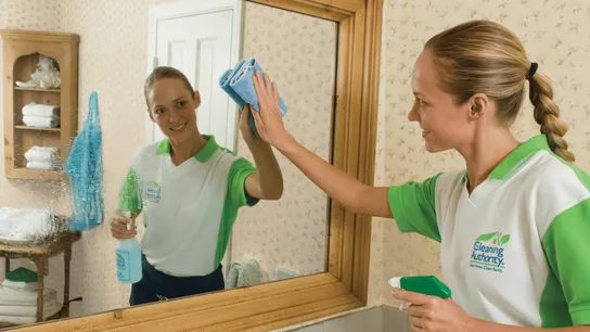 image of cleaning authority employees ready to help.