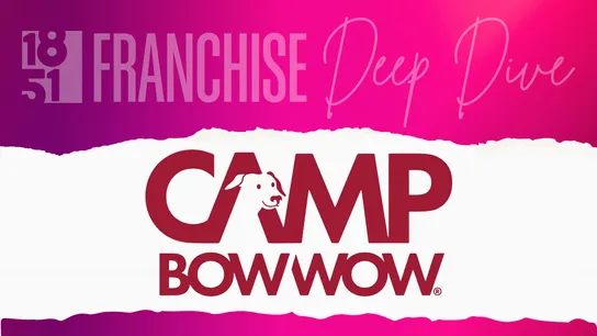 Camp Bow Wow logo dog