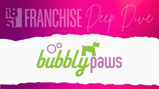 image of bubbly paws franchise financial deep dive from 1851 franchise